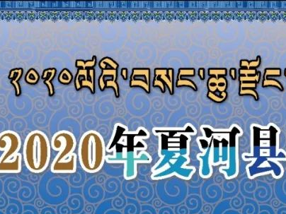 2020年夏河县群众文化常态化汇演第二周