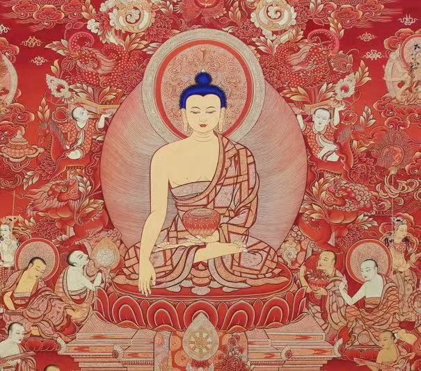 摩尼宝释迦摩尼红唐