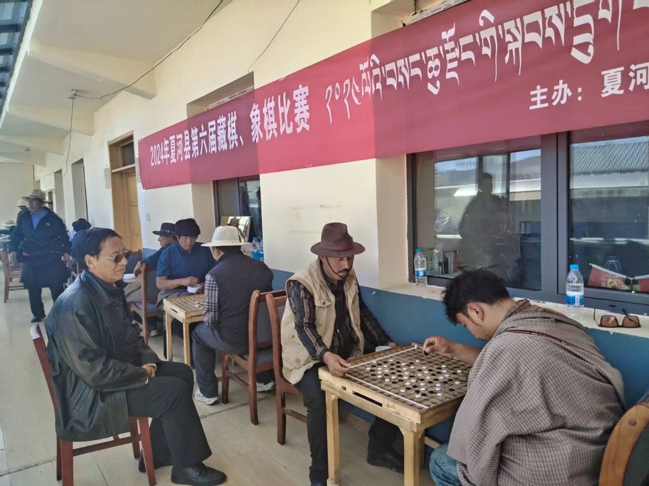 2024夏河第六届藏棋比赛活动在阿木去乎镇顺利举办