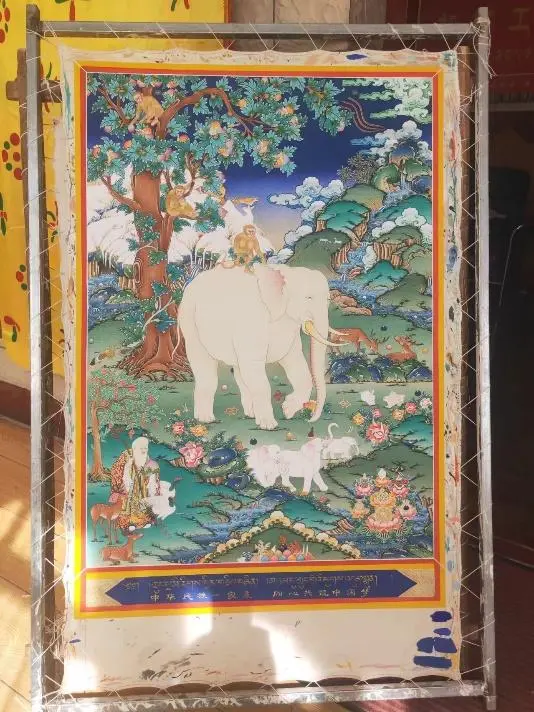 甘肃唐卡小镇：古今交融，传统艺术焕发新活力