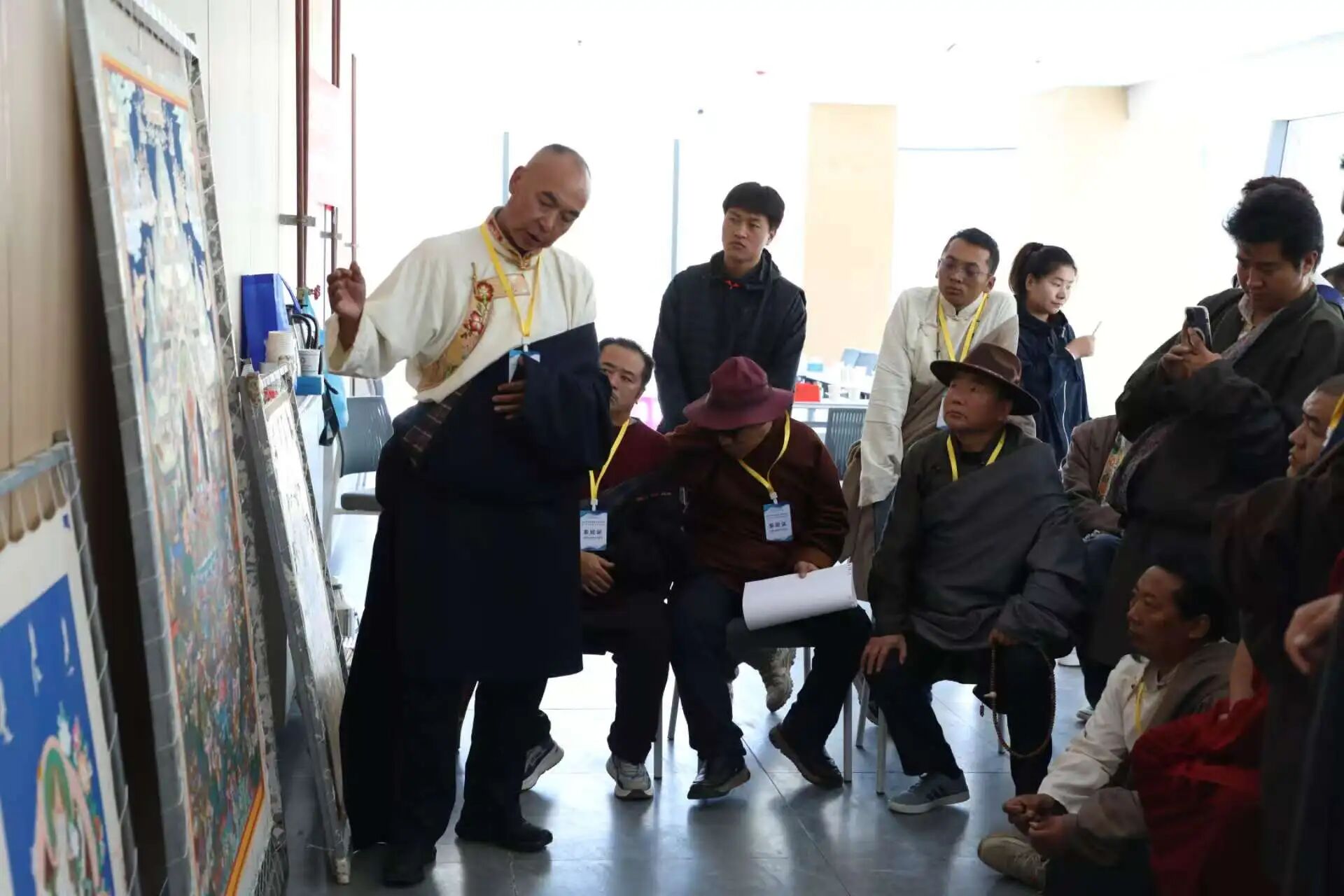 传承千年唐卡技艺 共促文化交流发展丨2025年夏河县唐卡展示活动启动