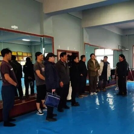 海南州民族歌舞团一行来我馆调研交流